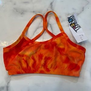NWT Crop top with lining.